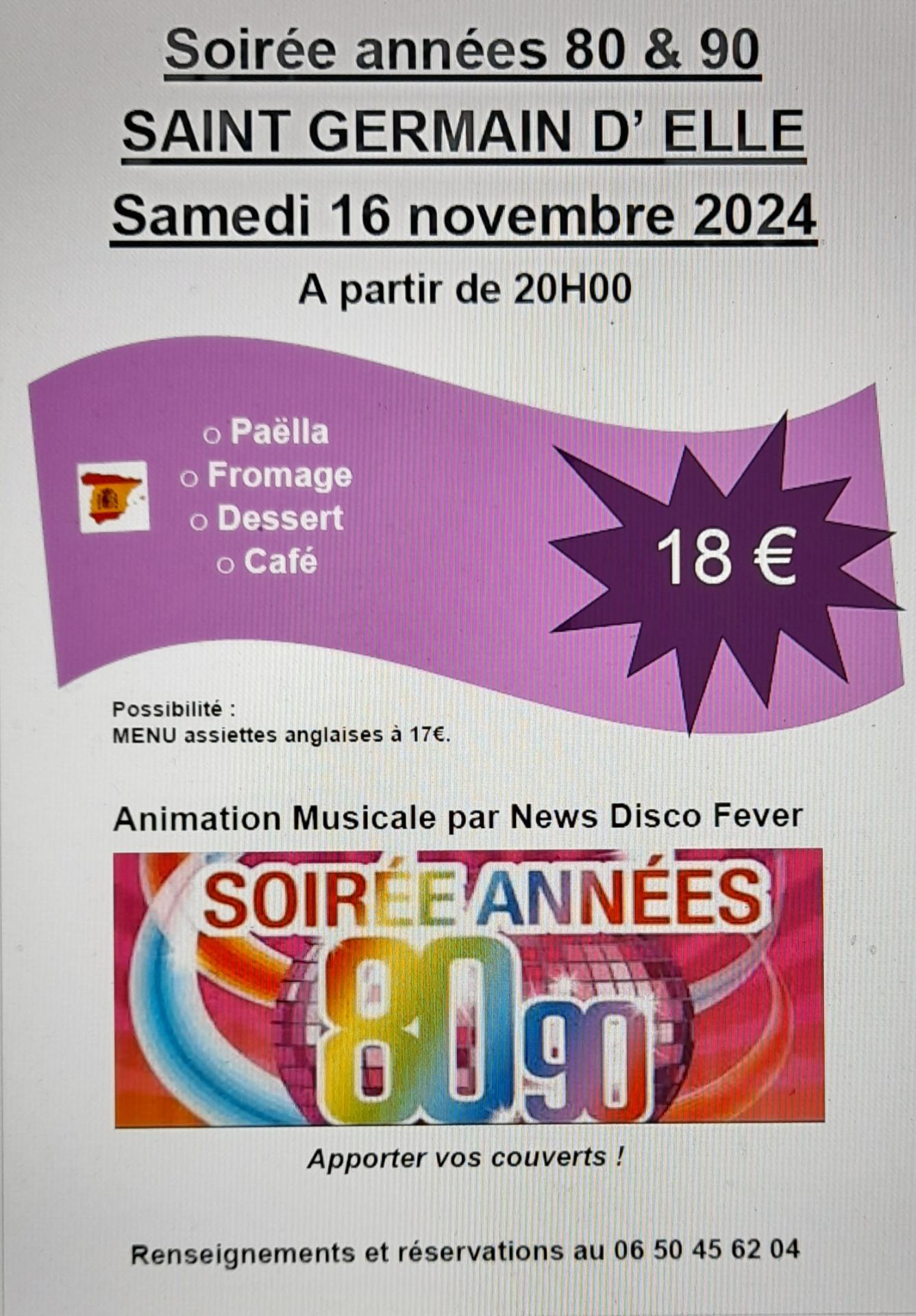 Soiree novembre 2024